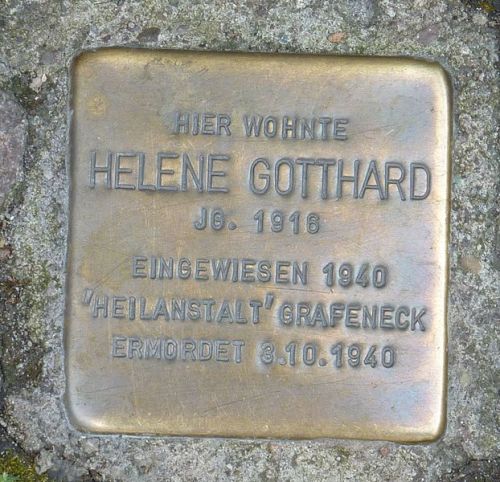 Stolperstein Kferstrae 4 #1