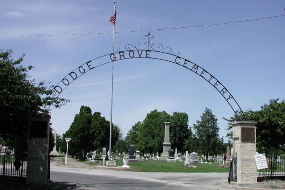 American War Graves Dodge Grove Cemetery