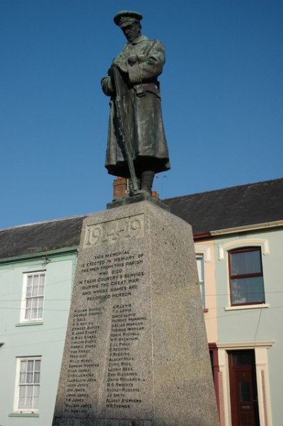 Oorlogsmonument Llandovery #1