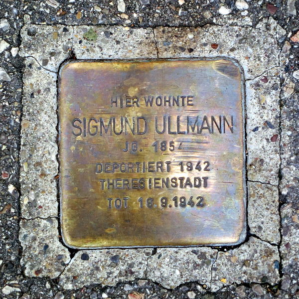 Stolperstein Immenstdter Strae 20 #1