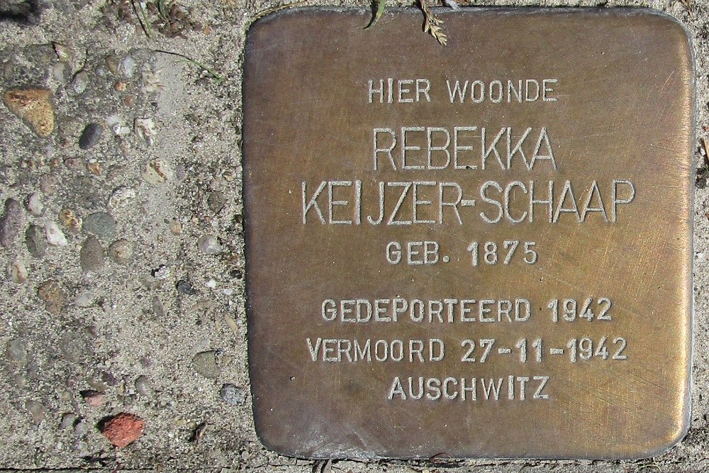 Stolpersteine Wierdensestraat 53 #2