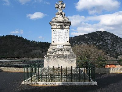 Oorlogsmonument Saint-Montan