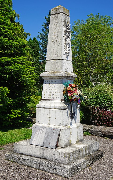 Monument Eerste Wereldoorlog Vellefrie