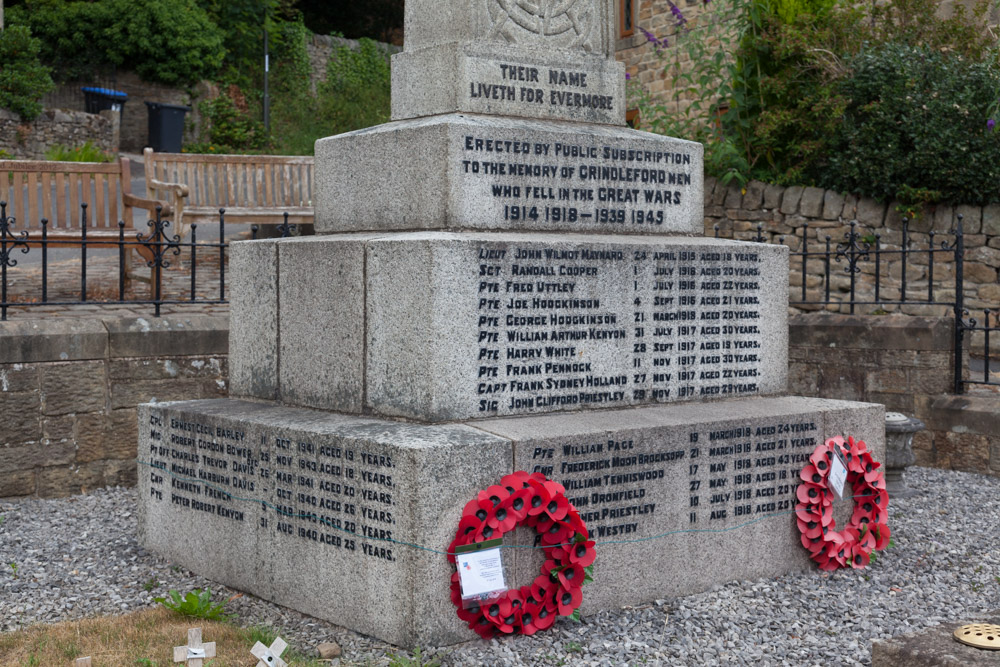 Oorlogsmonument Grindleford #3