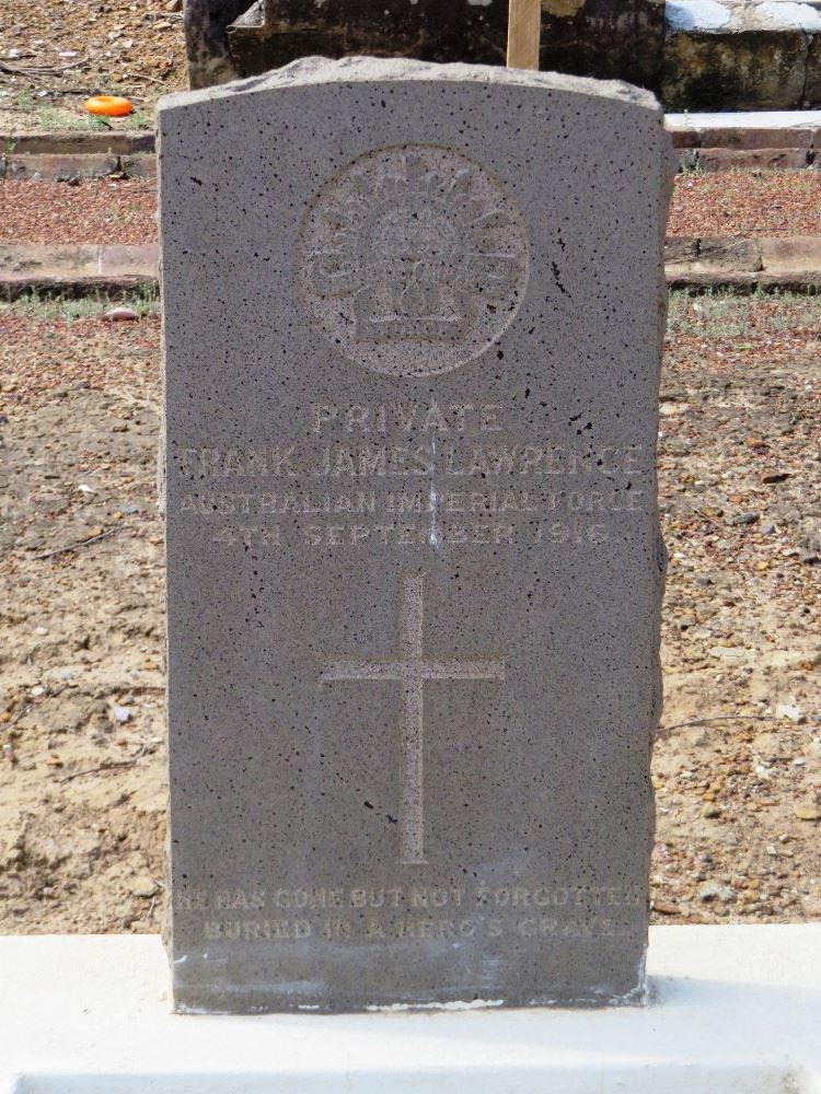 Commonwealth War Grave Punchbowl Anglican Cemetery #1