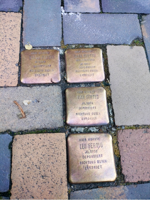 Stumbling Stones Norderstraße 145 #2