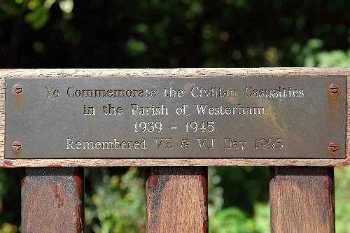 Memorial Seat Westerham #2