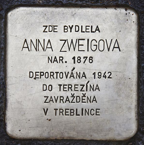 Stolpersteine tř. Spojenců 996/16 #3