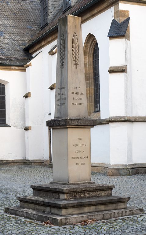 Monument Frans-Duitse Oorlog Bad Staffelstein #1