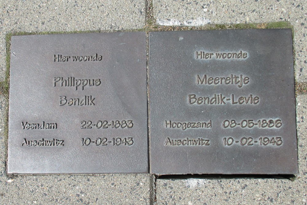 Memorial Stones Beneden Oosterdiep 57