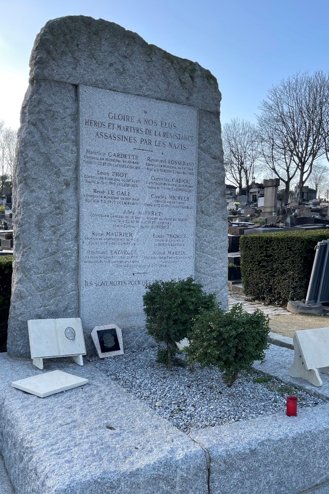 Franse Oorlogsgraven Cimetire du Pre-Lachaise #1