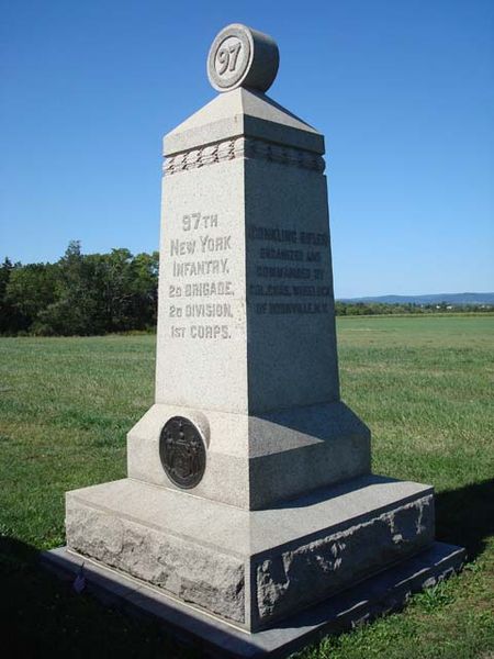 97th New York Infantry Monument #1