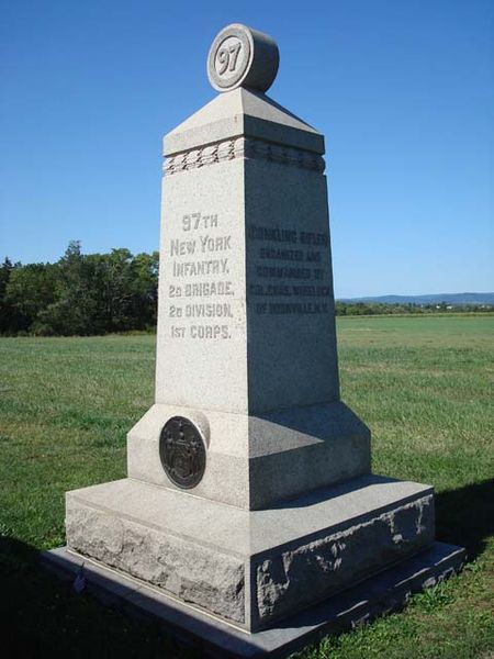 97th New York Infantry Monument #1