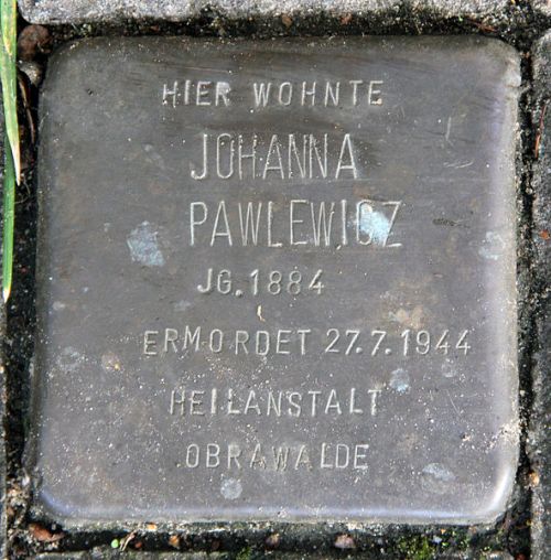 Stolperstein Schulzendorfer Strae 44