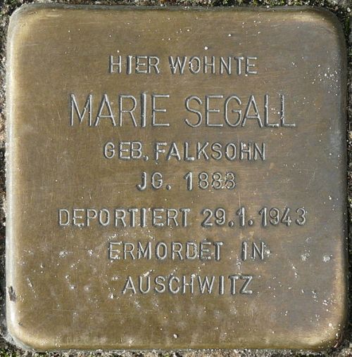 Stumbling Stones Joachim-Friedrich-Straße 43a #3
