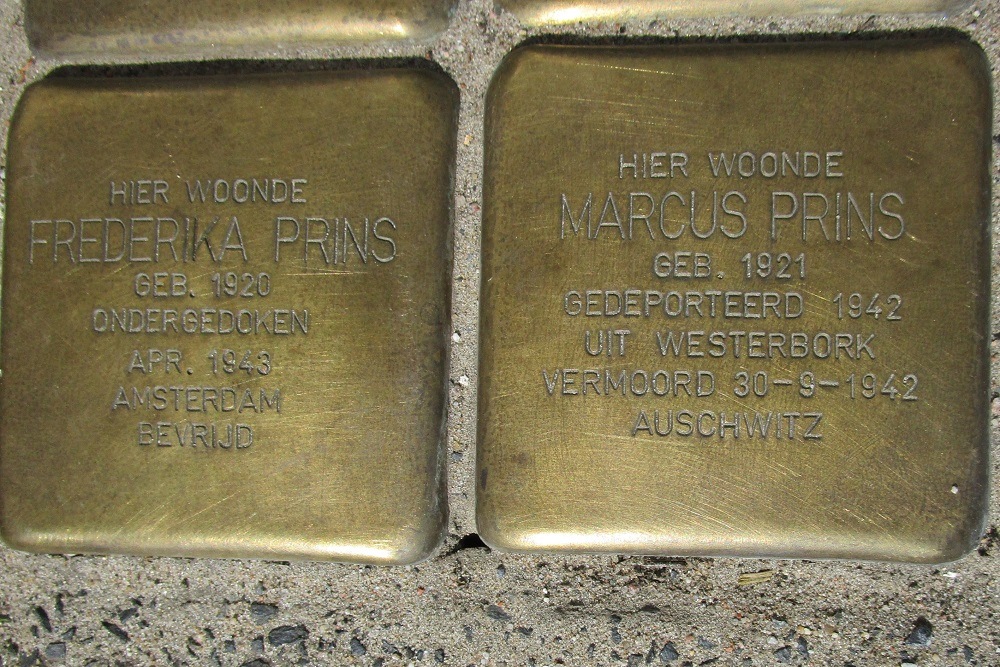 Stolpersteine Plantage Kerklaan 63 #4