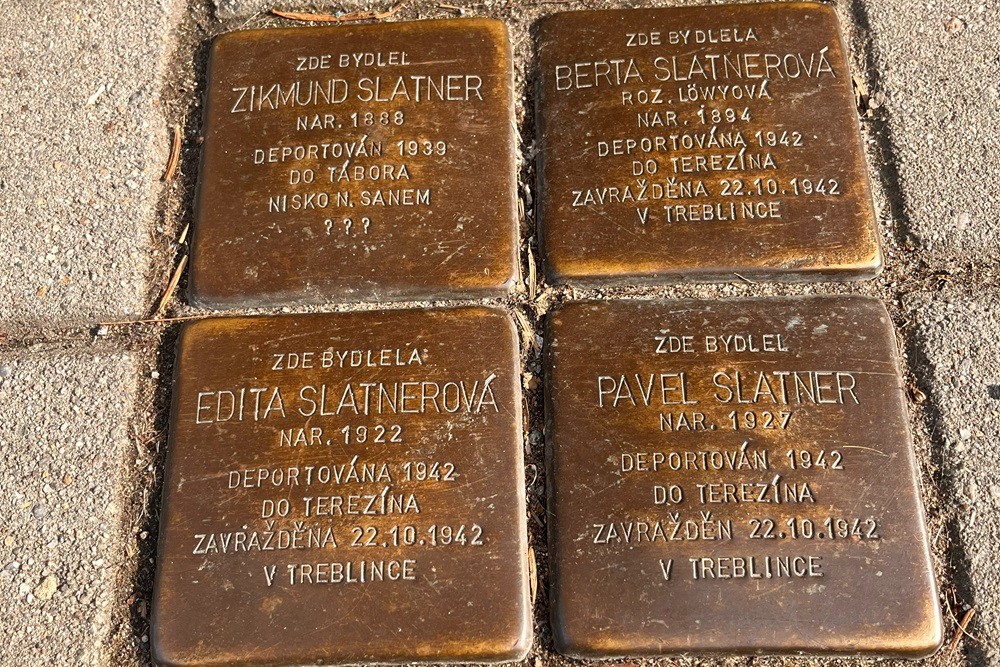 Stolpersteine Tyrova 1823/12 #1