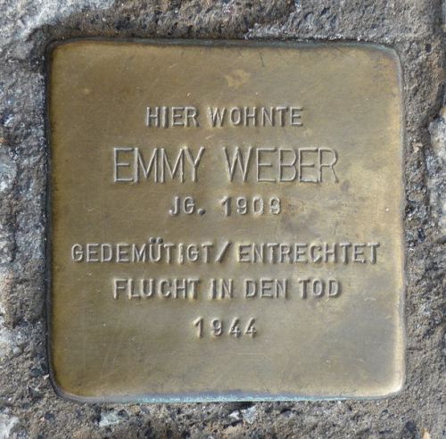 Stolperstein Burgstrae 5 #1