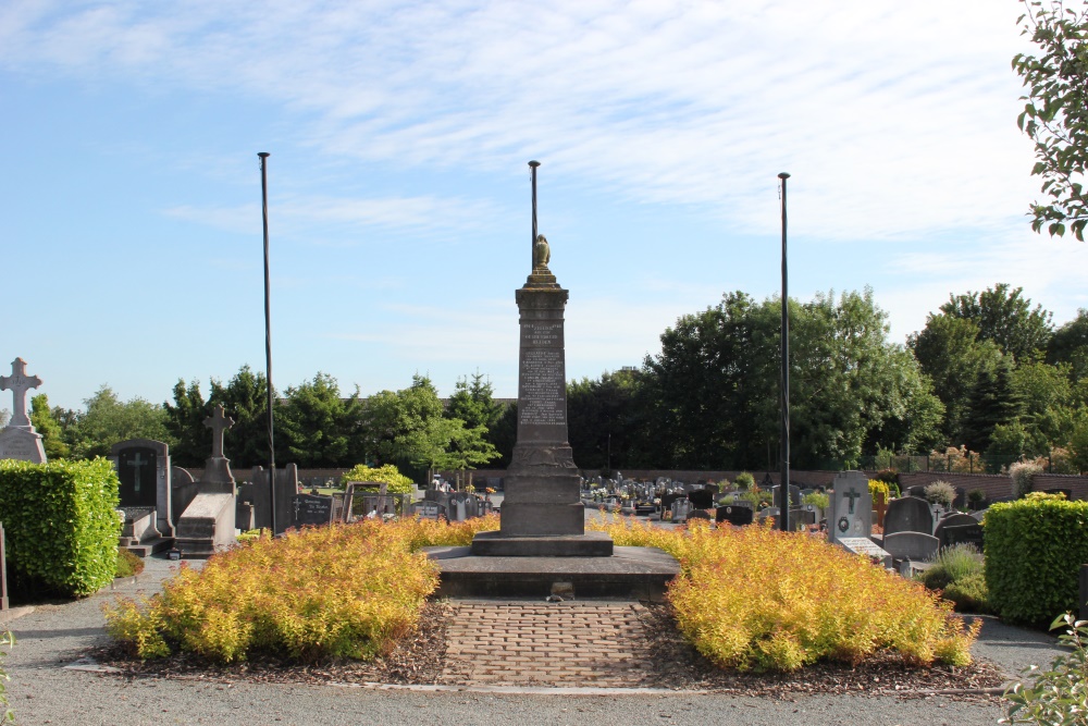 Oorlogsmonument Begraafplaats Zellik #1