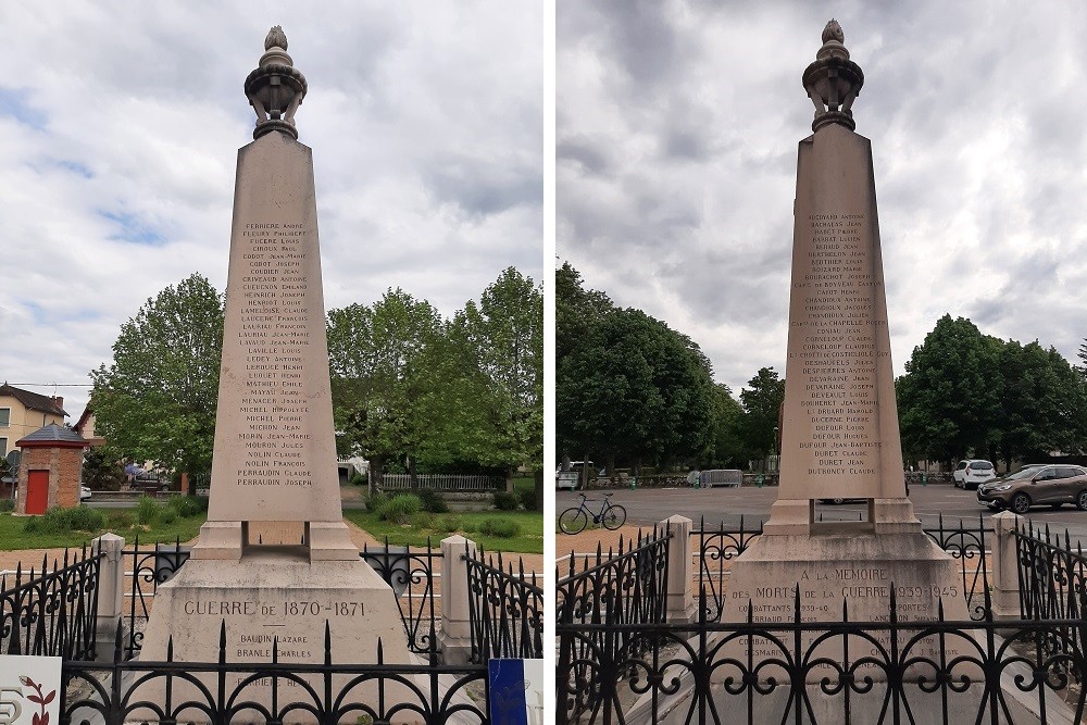 War Memorial Toulon-sur-Arroux #2