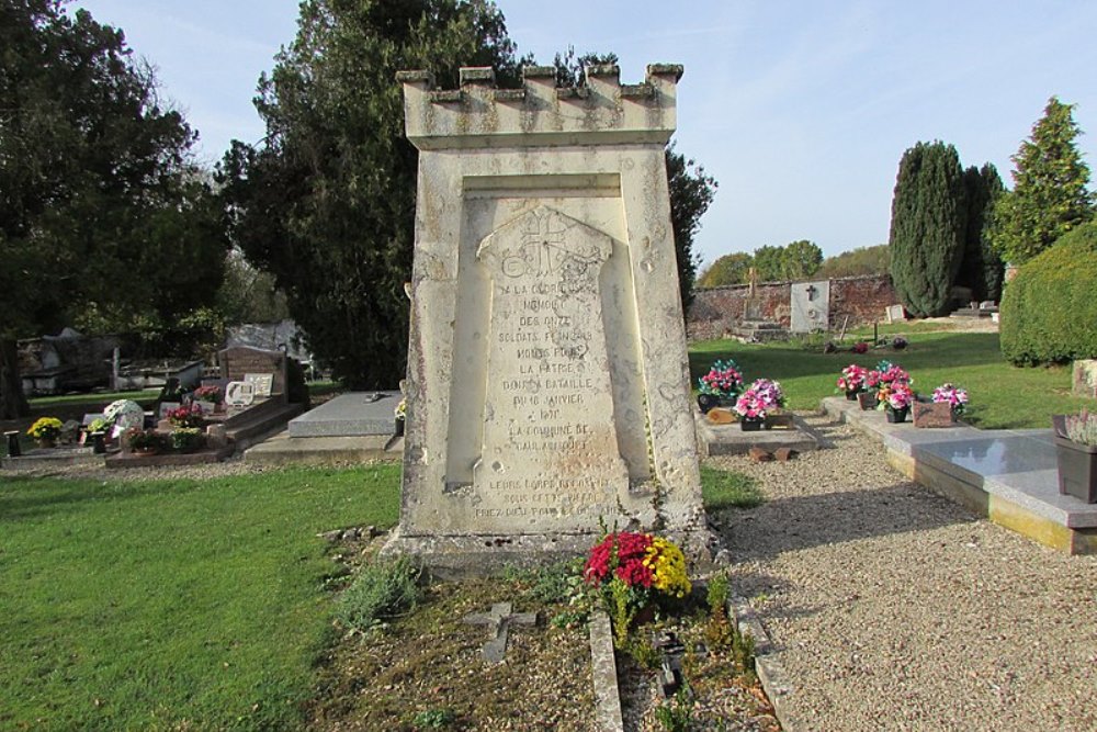 Collective Grave Franco-Prussian War Caulaincourt