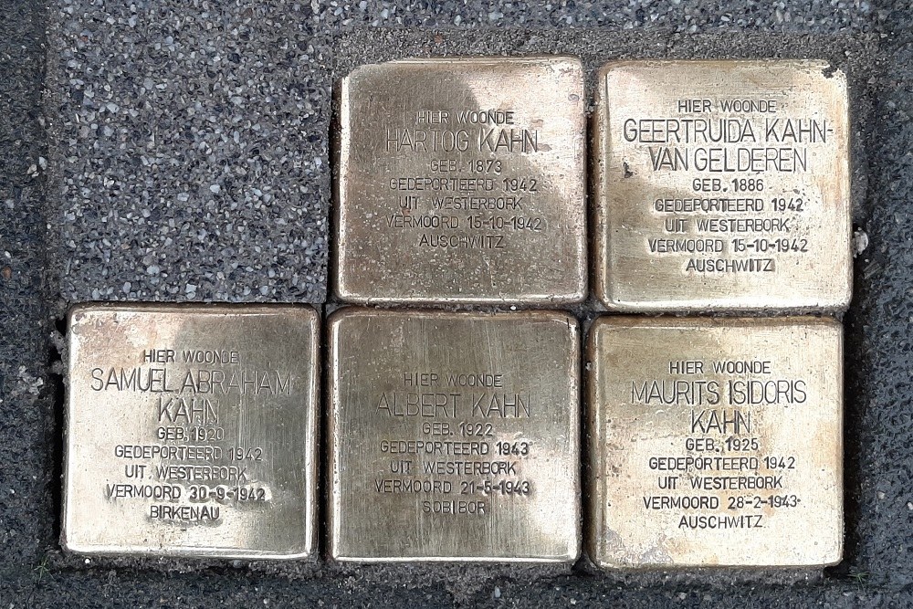 Stolpersteine Bergweg 164a