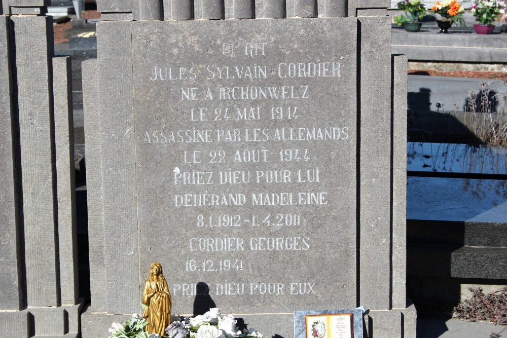 Belgische Oorlogsgraven Irchonwelz #4