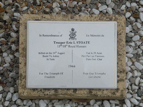 Symbolic Grave Eric Stoate