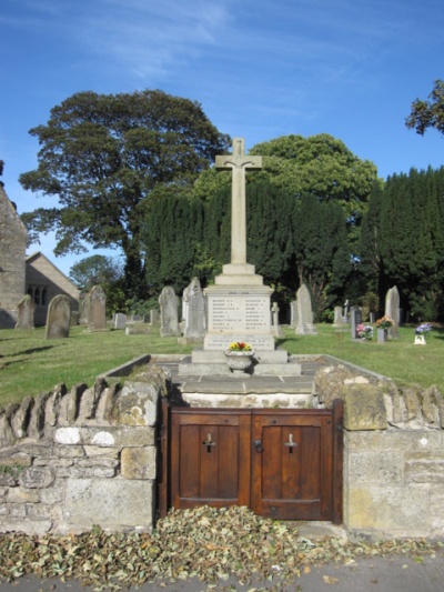 Oorlogsmonument East en West Ayton