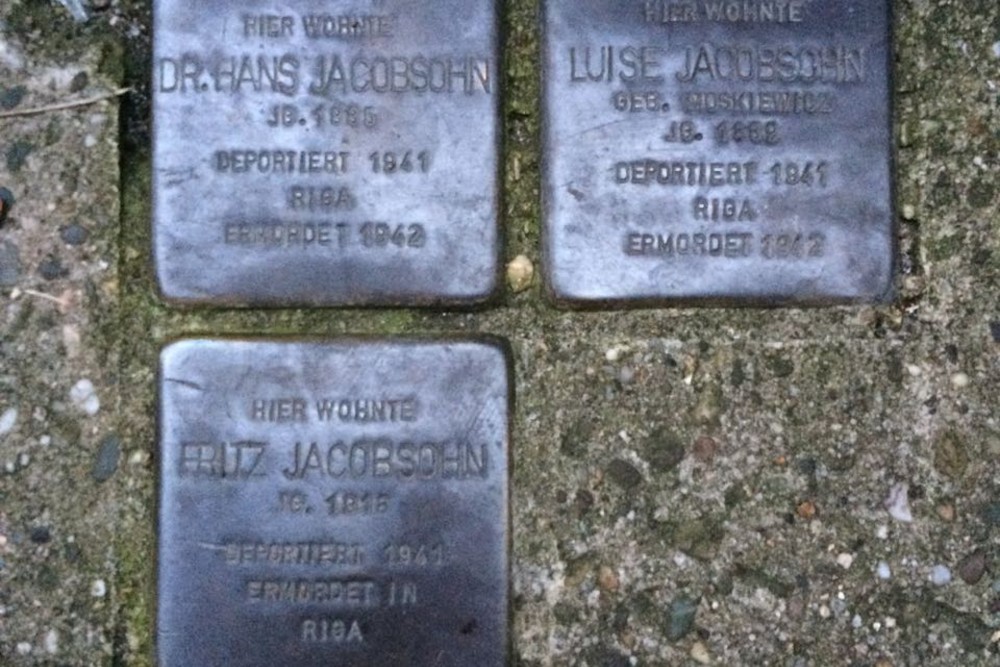 Stolpersteine Pfisterstrae 19 #1