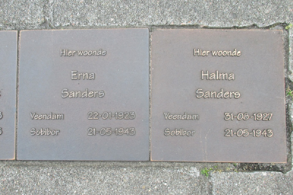 Memorial Stones Burgemeester de Hoopstraat 16 #3