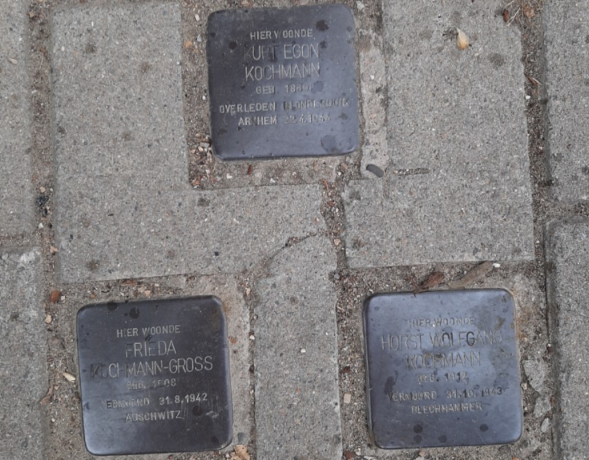 Stolpersteine Mergelweg 129 #1