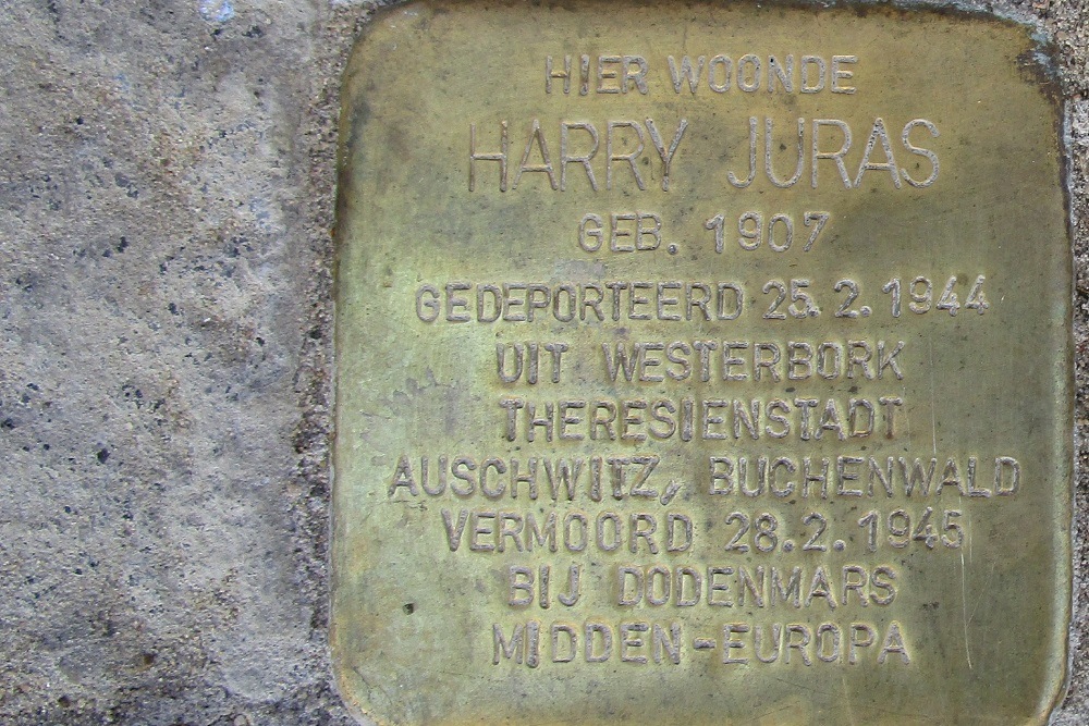 Stolpersteine Kuiperstraat 7 #2