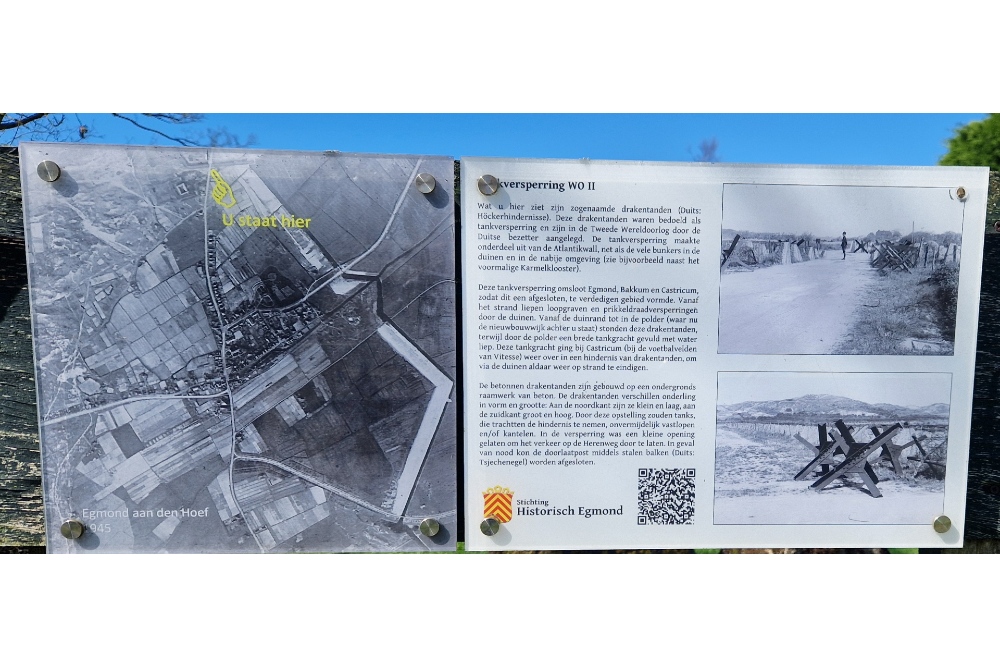 Duitse Tankversperring Stützpunktgruppe Castricum #4