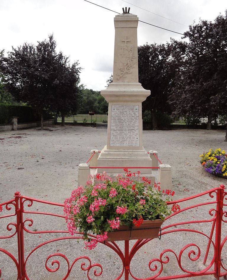 Oorlogsmonument Menaucourt