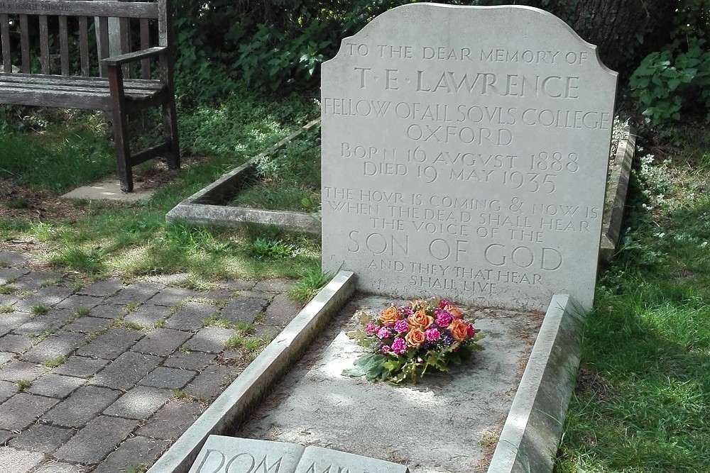 Grave of T.E. Lawrence, Moreton Church Cemetery #5