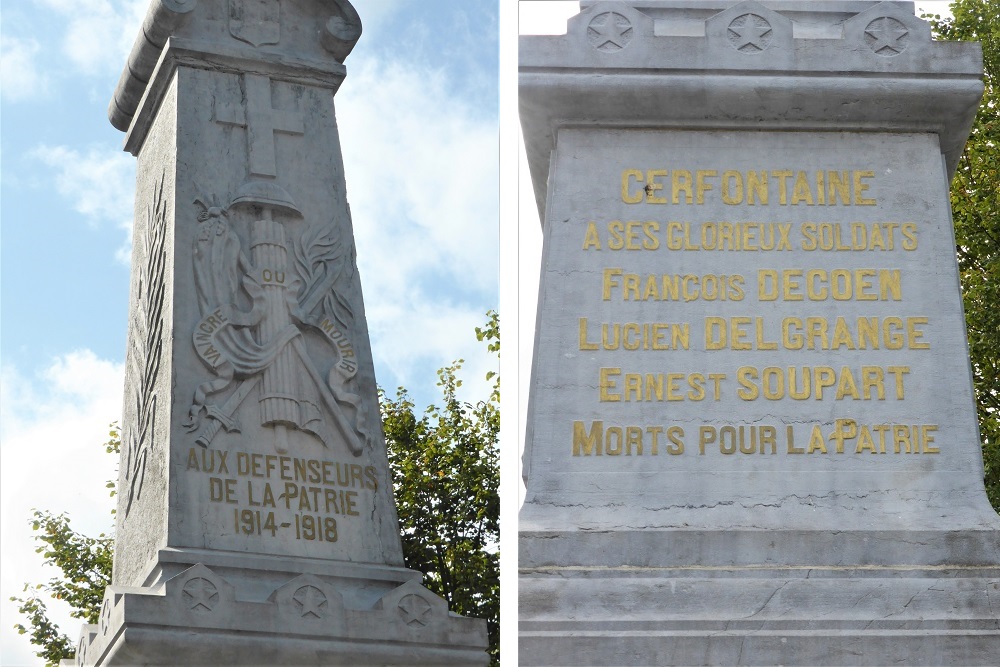 Oorlogsmonument Cerfontaine #2