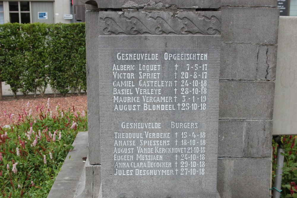 Oorlogsmonument Dentergem	 #5