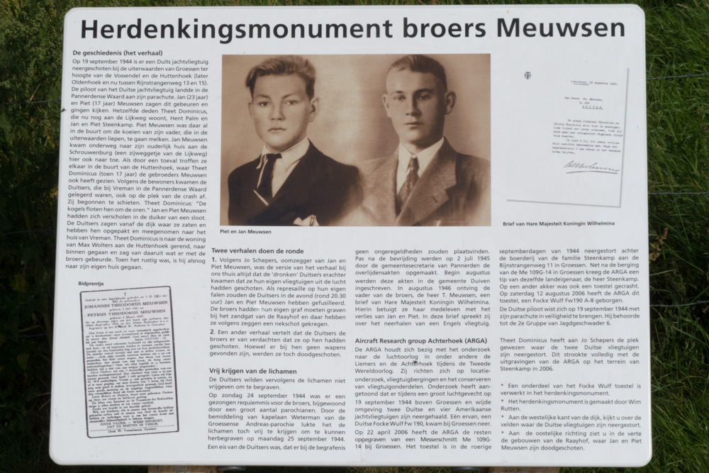 Memorial Meuwsen Brothers #2