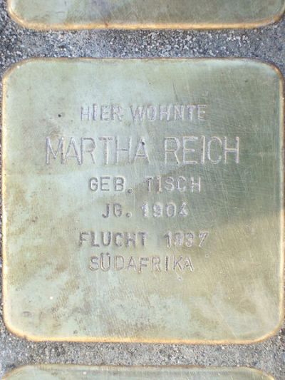 Stolpersteine Sickingenstraße 11 #2