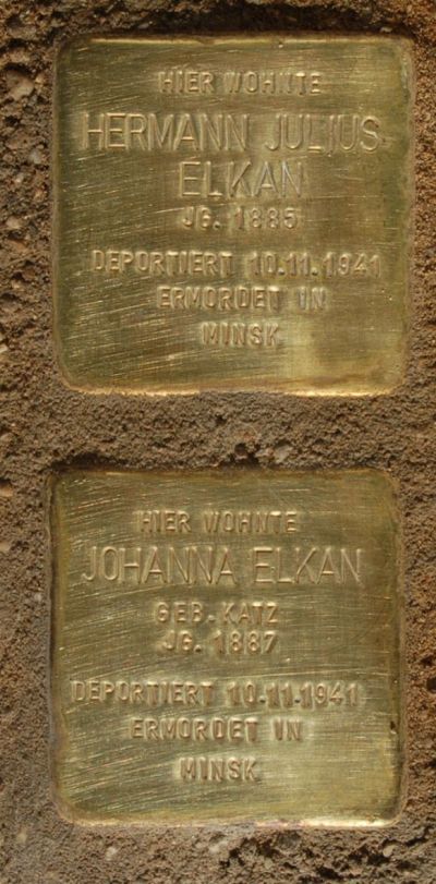 Stolpersteine Marktstrae 3 #1