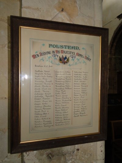 Erelijst Polstead Church