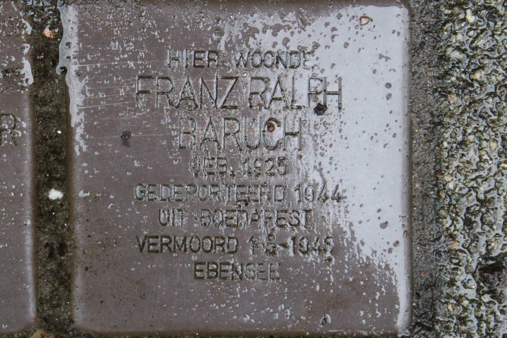 Stolpersteine Apollolaan 187 #4