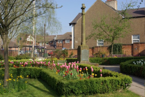 Oorlogsmonument Lutterworth #1