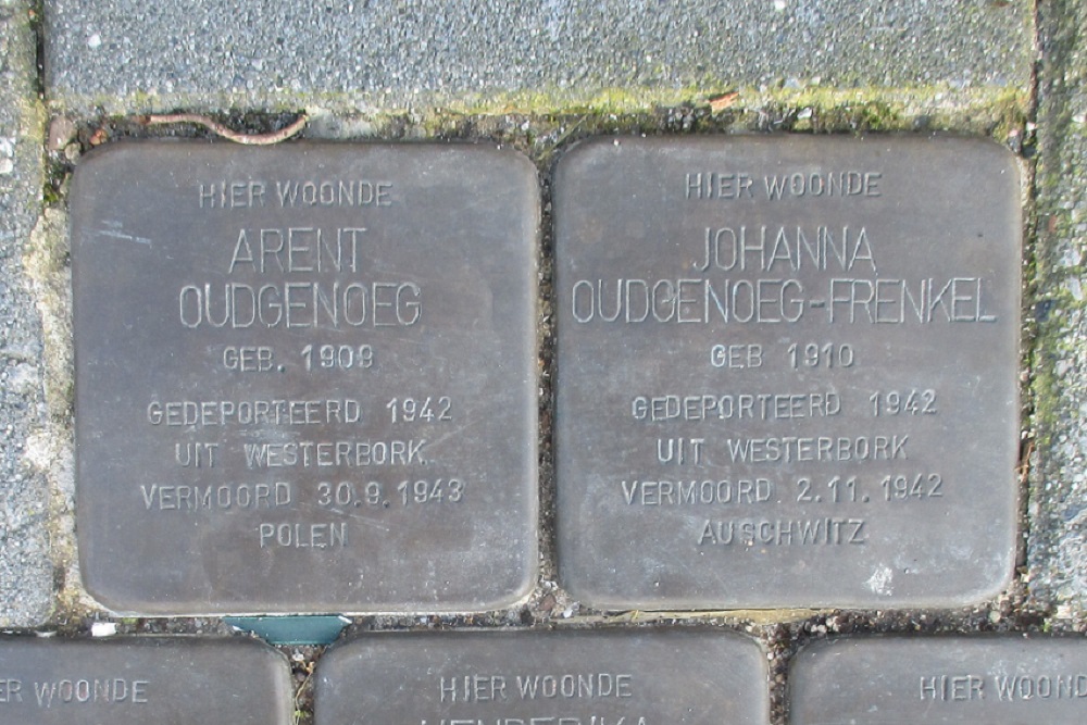 Stolpersteine Klapsterweg 2 #2