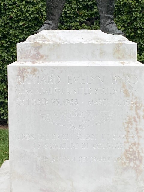 Monument Admiraal Richard Evelyn Byrd #3
