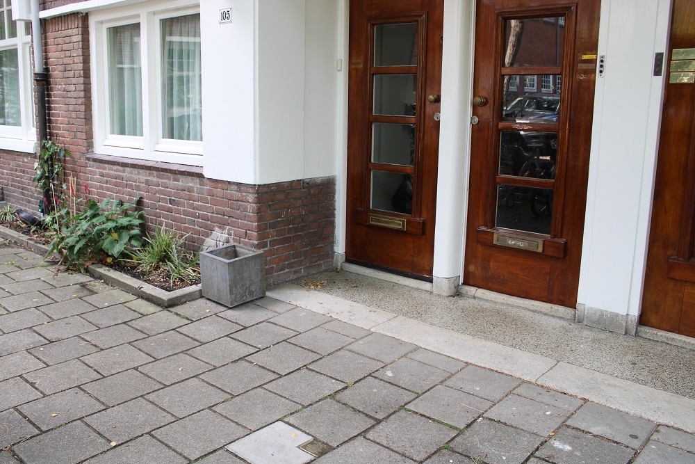 Stolperstein Roerstraat 105 #2