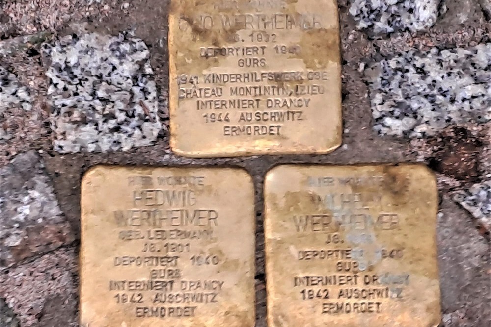 Stolpersteine Richard-Wagnerstrasse 36 #1