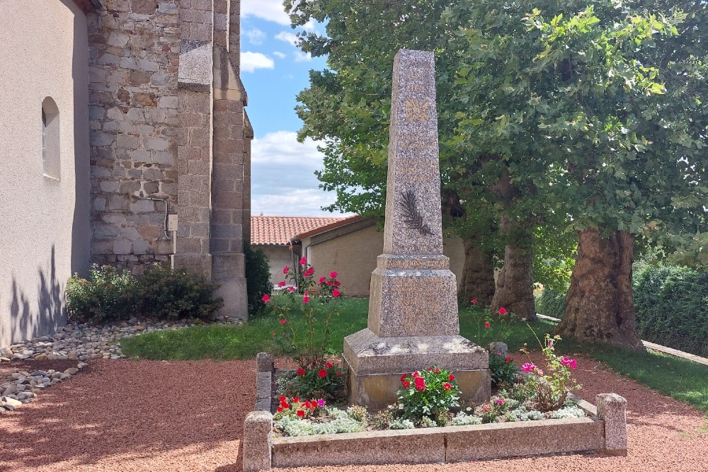 Oorlogsmonument Mizérieux #4