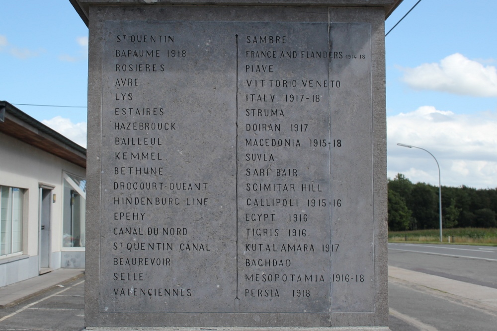 Monument Gloucestershire Regiment Geluveld #4